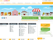 Tablet Screenshot of guiadelcamino.com